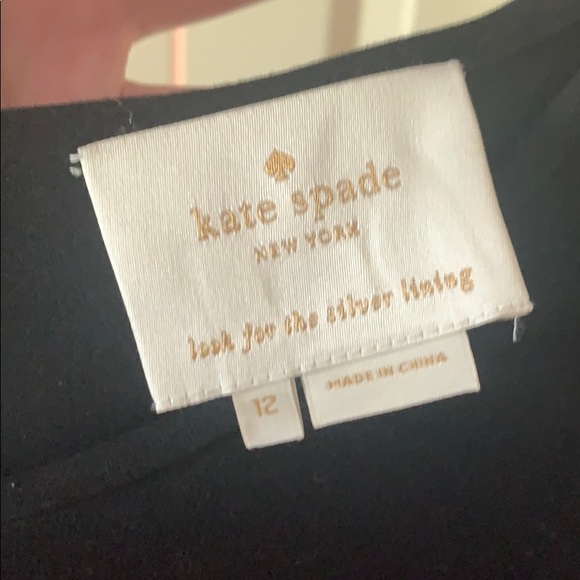 Kate spade red and black dress size 12 - Picture 12 of 13